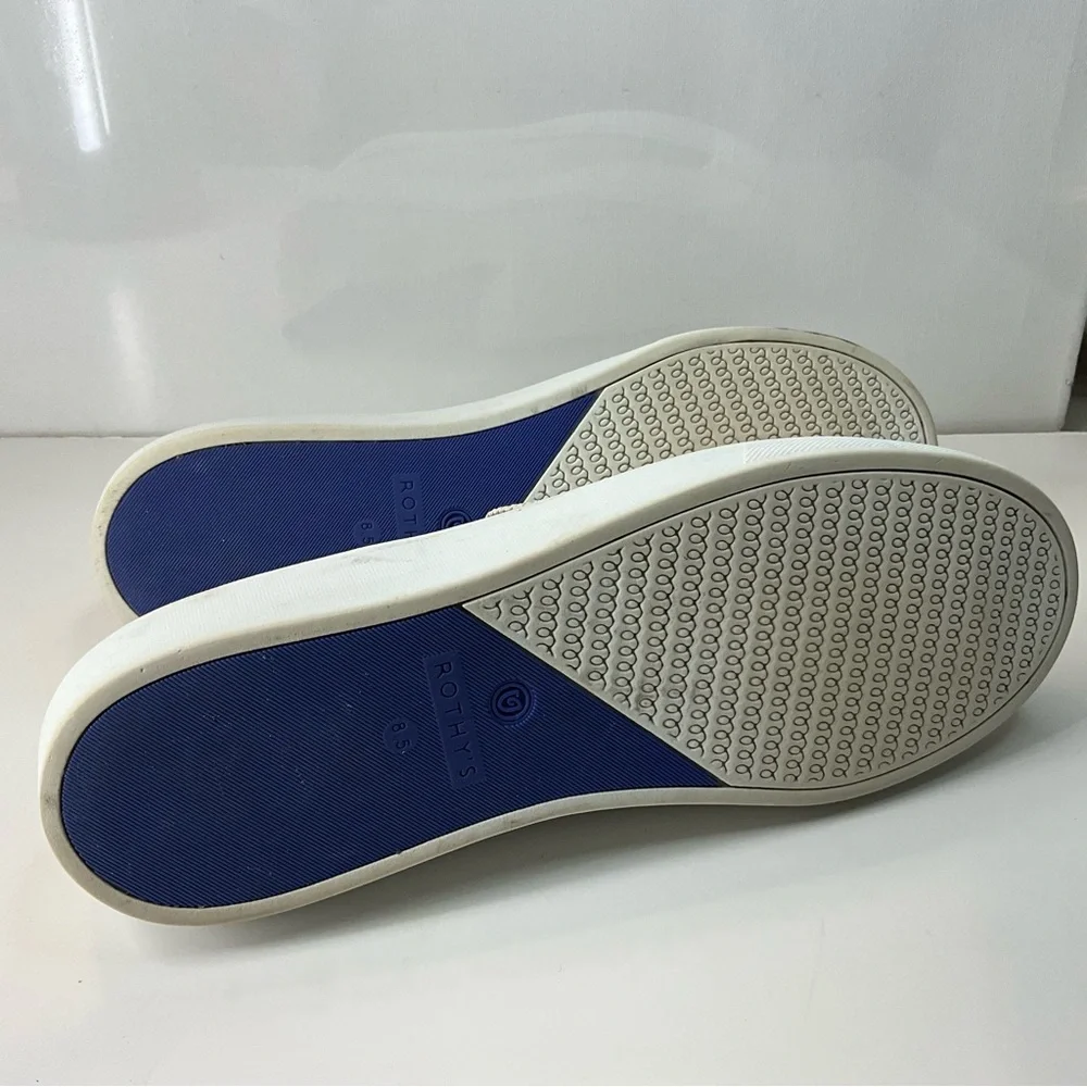 Rothys Casual Cream Slip-On Sneakers 8.5 - Picture 8 of 11